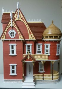 victorian mansion in 1:12 scale dollhouse miniature dollhouse