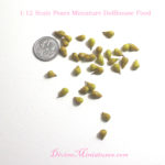 miniature pears in 1:12 scale
