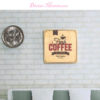 fresh coffee, vintage print in 1;12 scale dollhouse miniature
