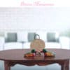 1:12 scale dollhouse miniature wood duck sculpture