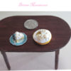 lemon meringue pie in 1:12 scale dollhouse miniature
