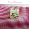set 4 floral placemats in 1:12 scale