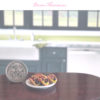mexican tacos in 1:12 scale, dollhouse miniature foo