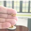 mexican tacos in 1:12 scale, dollhouse miniature foo