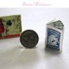 miniature music book of Christmas carols in 1:12 scale